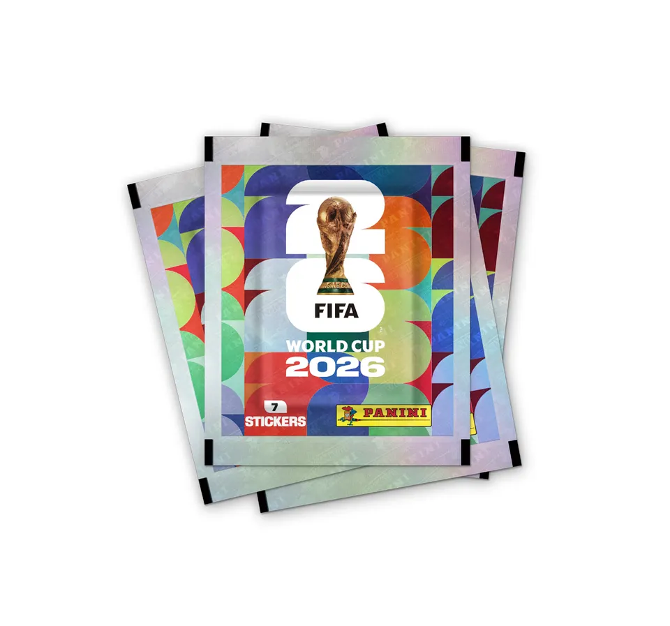 Sobres oficiales Panini del Mundial 2026
